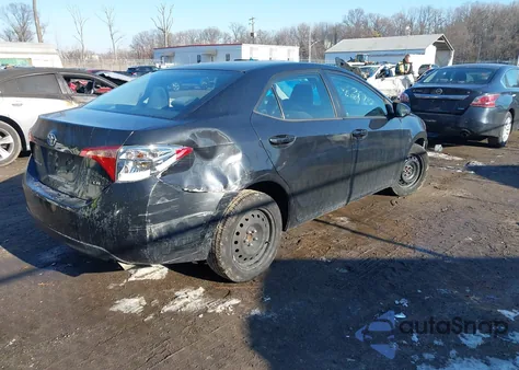 2017 Toyota Corolla Le from USA, damaged, VIN 2T1BURHE0HC931066